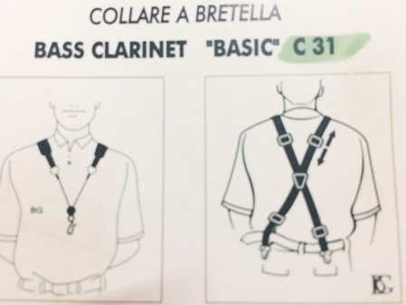 CORDON CLARINETE BAJO BG C31