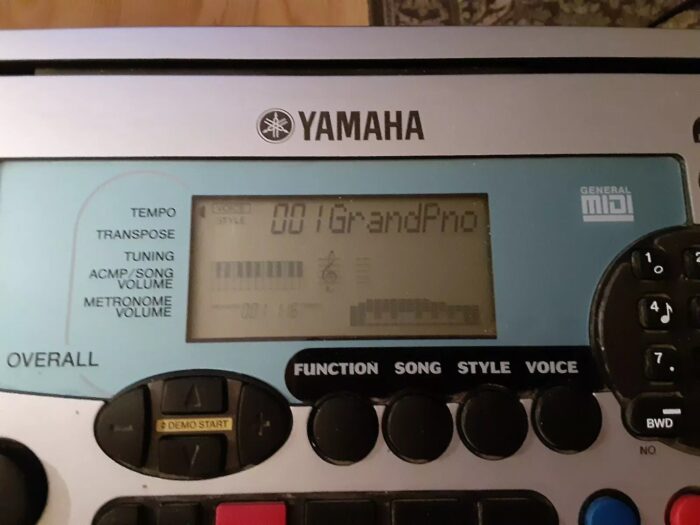 TECLADO YAMAHA PSR-225GM "OCASIÓN" - Imagen 5